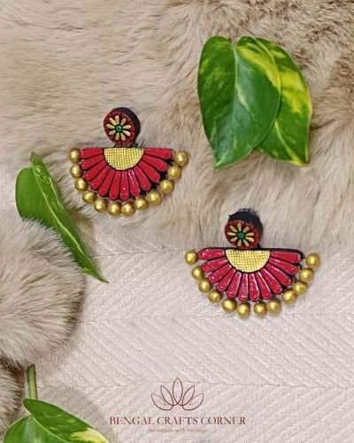 Terracotta Earrings 01