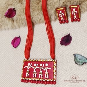Dharanihara 1 - Handcrafted Terracotta Necklace