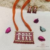 Dharanihara 2 - Handcrafted Terracotta Necklace