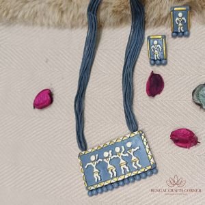 Dharanihara 3 - Handcrafted Terracotta Necklace