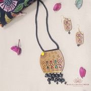 Vasundhara – Handcrafted Terracotta Necklace
