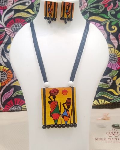 Varnika 2-Traditional Terracotta Necklace