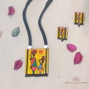 Varnika 2-Traditional Terracotta Necklace