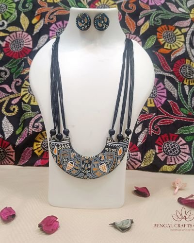 Rasika-Traditional Terracotta Necklace