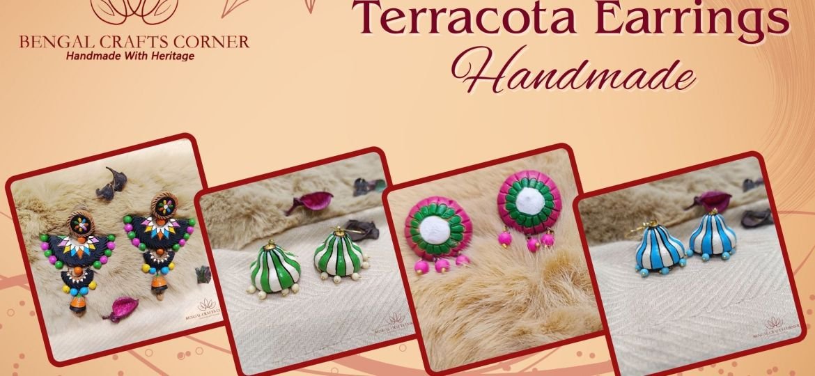 terracotta earrings designs