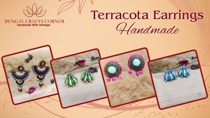terracotta earrings designs