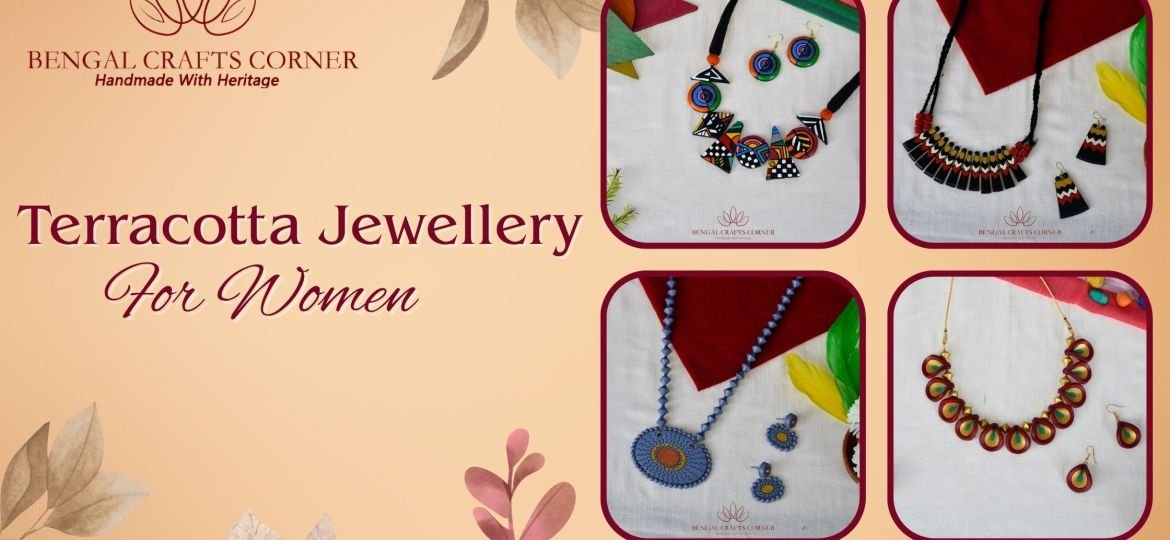 terracotta jewellery for women