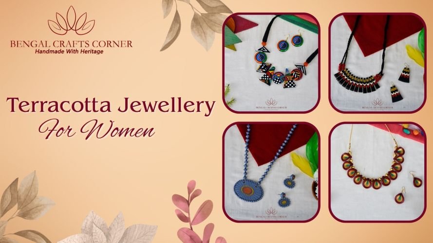 terracotta jewellery for women