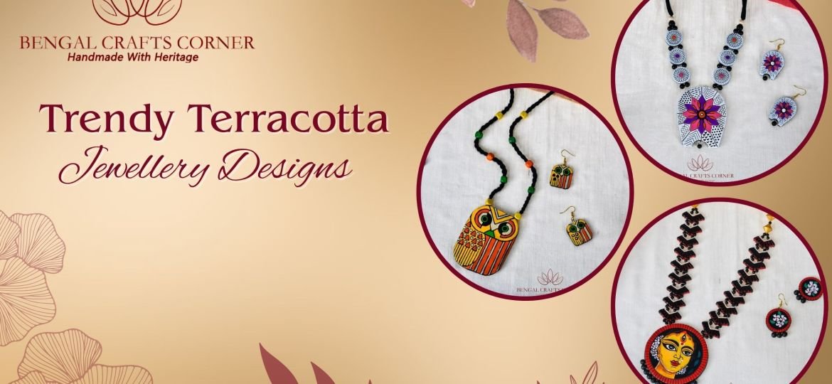 trendy terracotta jewellery design