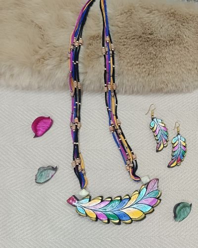 Modern Terracotta Necklace