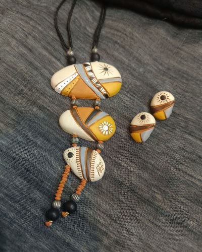 Traditional Terracotta Necklace