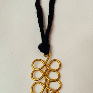 Ananta Loop Dokra Pendant